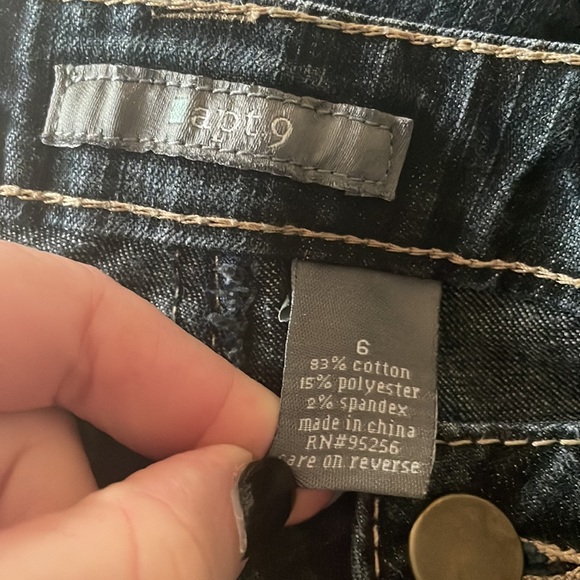 🎈Apt. 9 Straight Leg Jeans🎈 - Picture 5 of 5